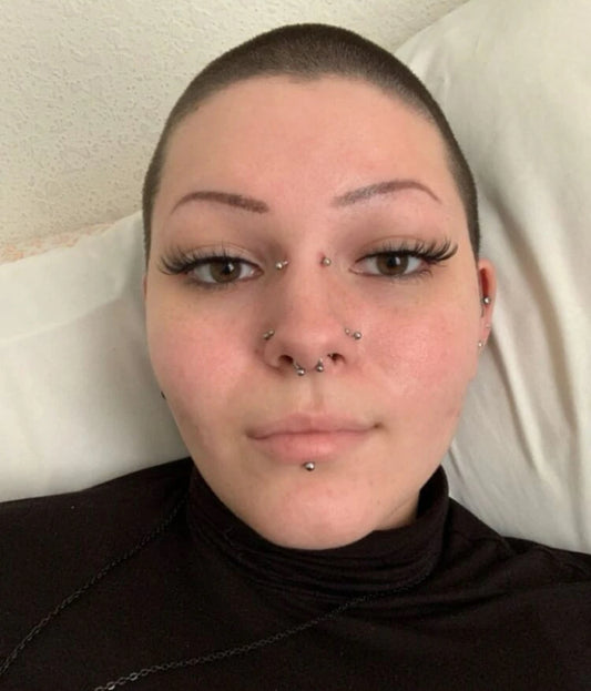 Beautiful volume eyelashes