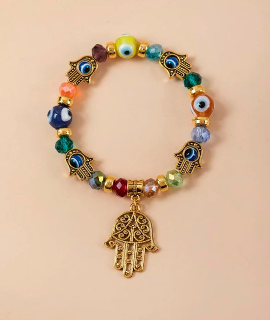 Beautiful 😻 Evil eye bracelet