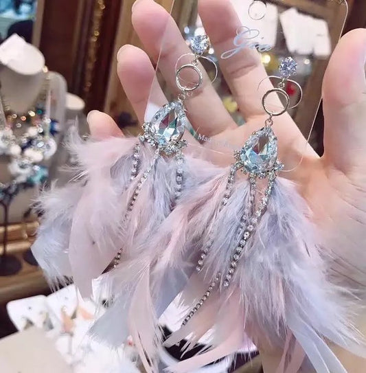 Crystal Ear drop Earrings