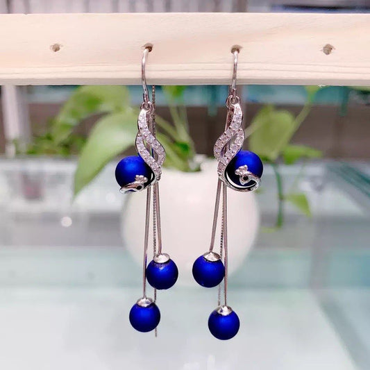 Silver 925 Earrings 2021 trend for women.