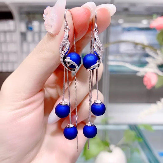 Silver 925 Earrings 2021 trend for women.