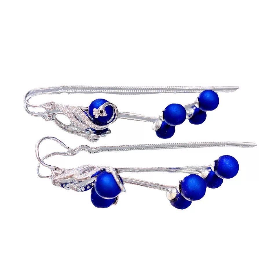 Silver 925 Earrings 2021 trend for women.