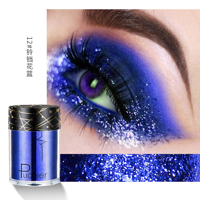 Pudaier 36 Colors Glitter Monochrome Eye Shadow Glitter