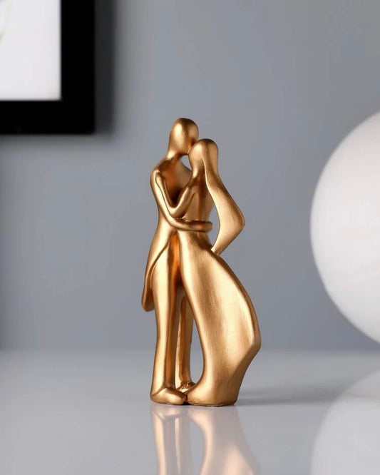 Beautiful abstract figure shape decoration craft.