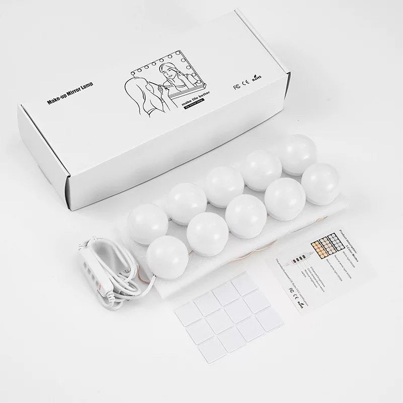 Hollywood vanity light bulbs