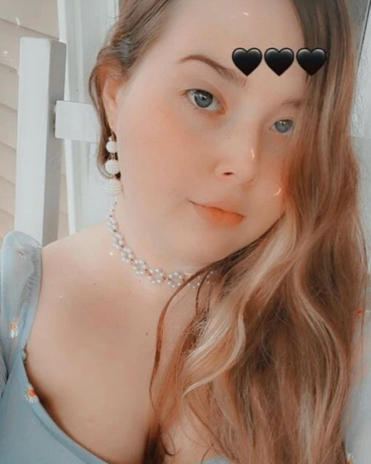 Handmade flower 🌸 necklace for women