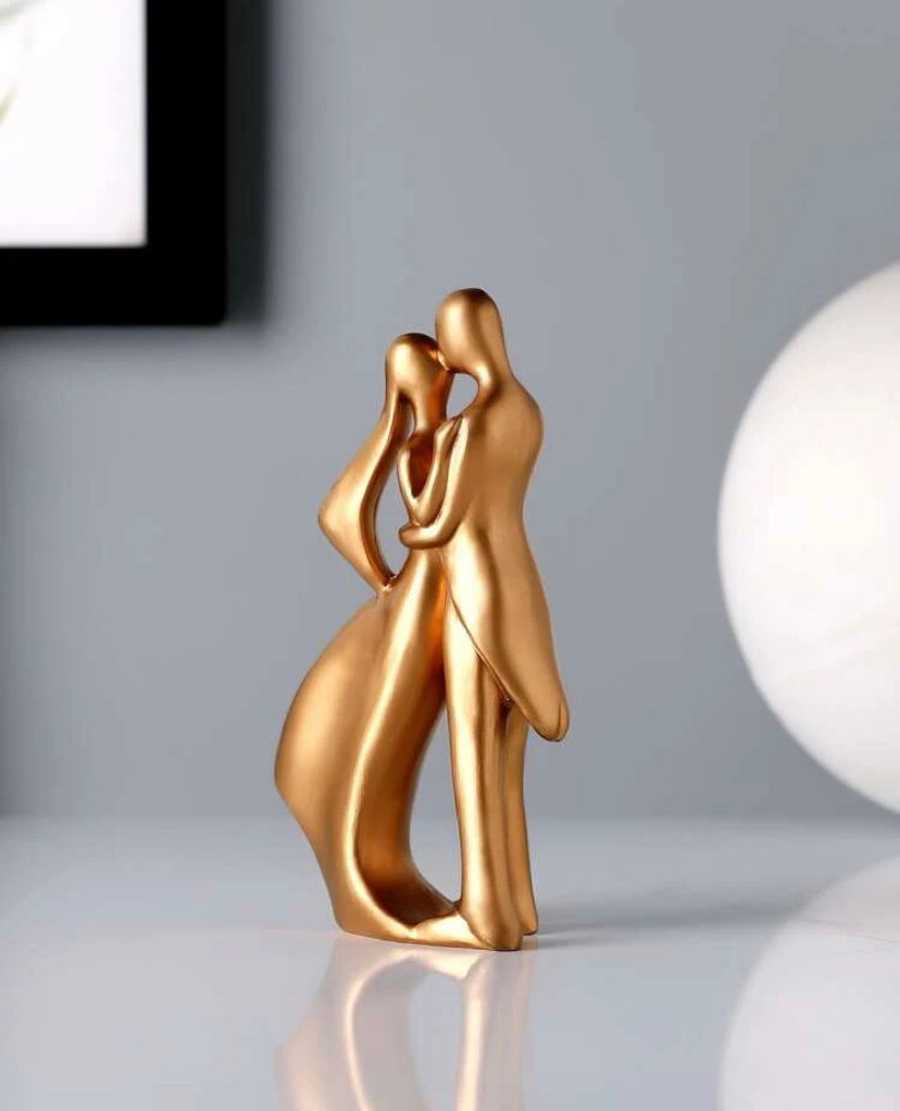 Beautiful abstract figure shape decoration craft.