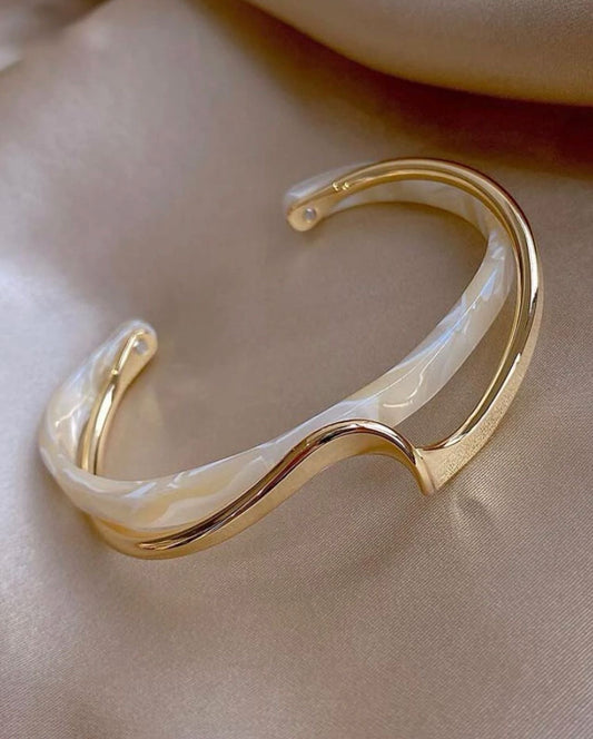 Beautiful and unique cuff beaded bracelet.