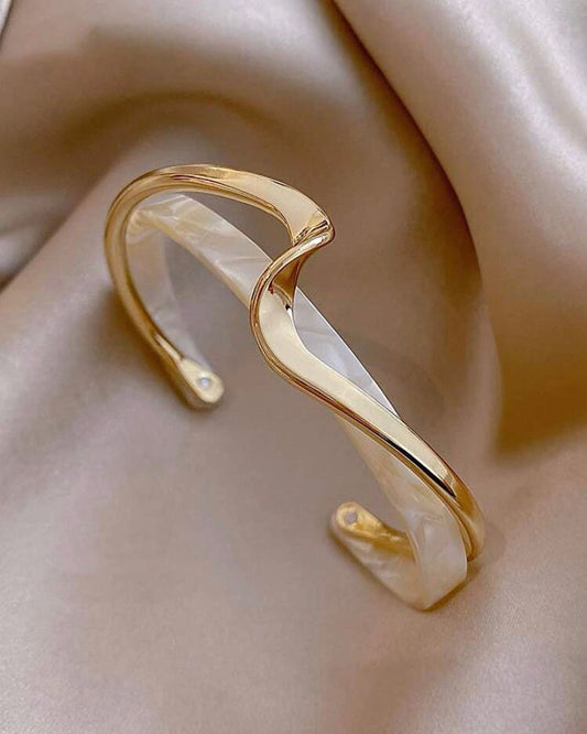 Beautiful and unique cuff beaded bracelet.