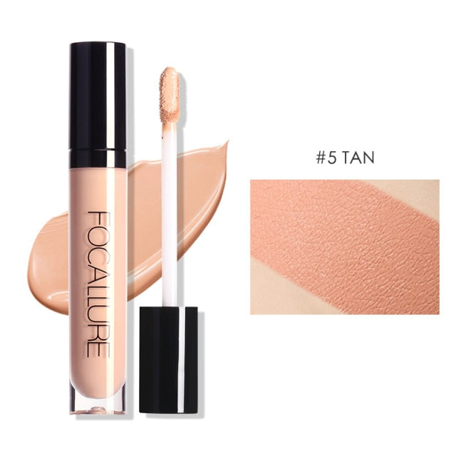 FOCALLURE Eye Concealer Base 7 Colors Full Coverage Suit for all type of skin.