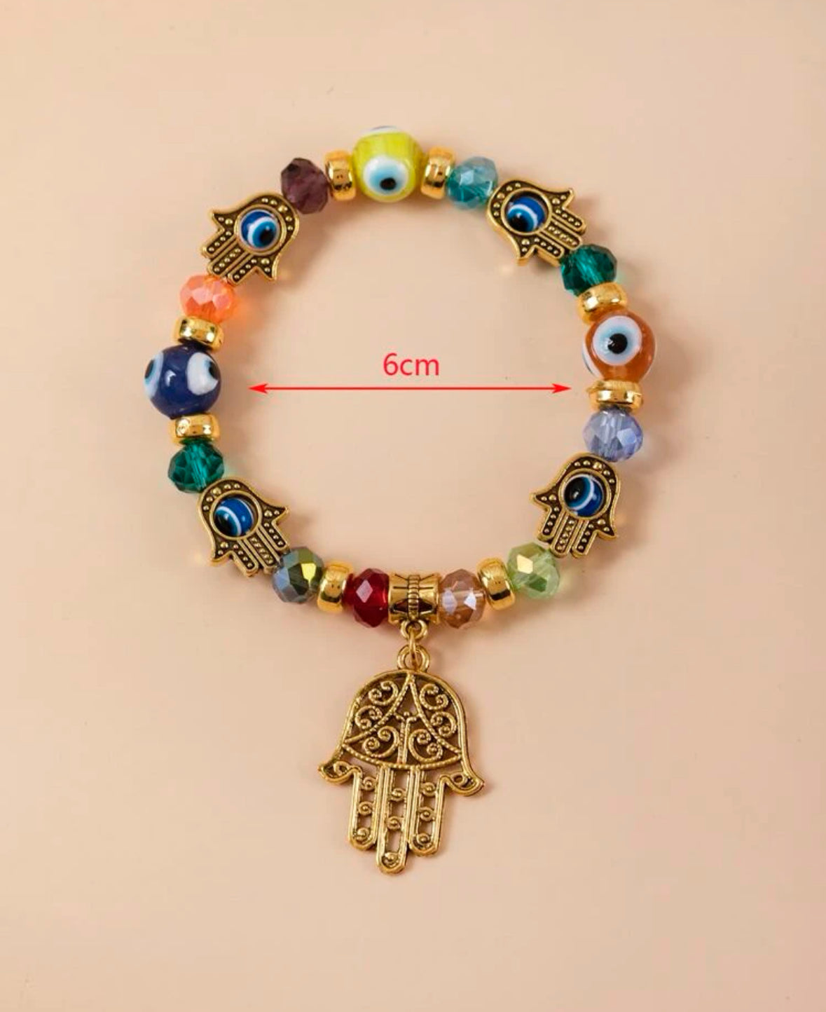 Beautiful 😻 Evil eye bracelet