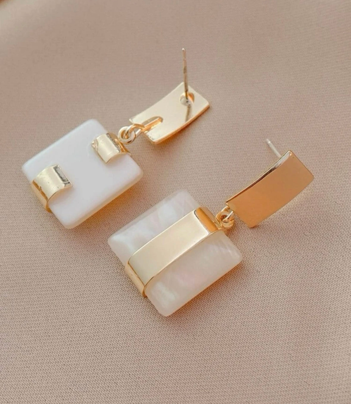 Beautiful Geometric drop earrings