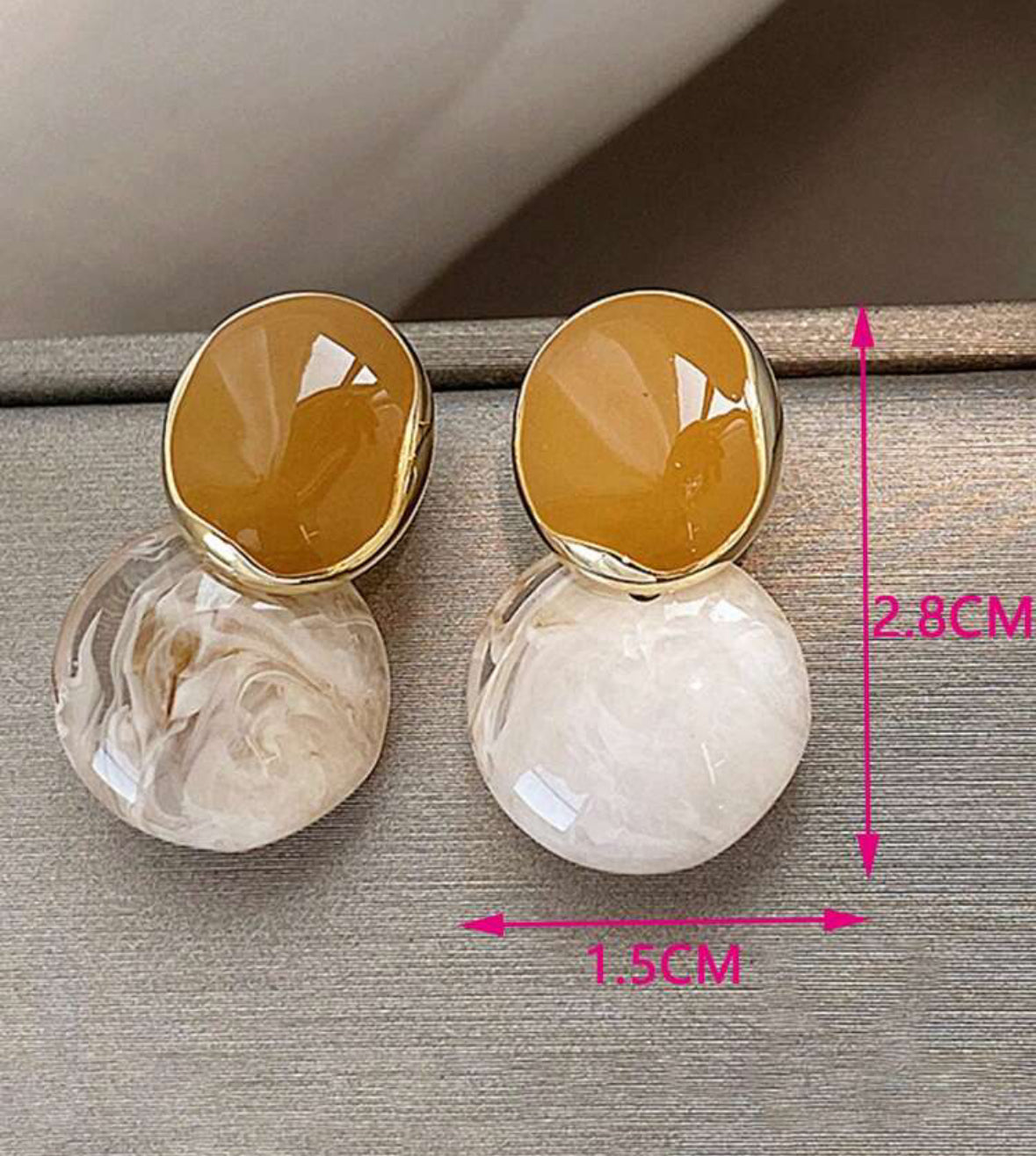 Waterproof beautiful unique earrings
