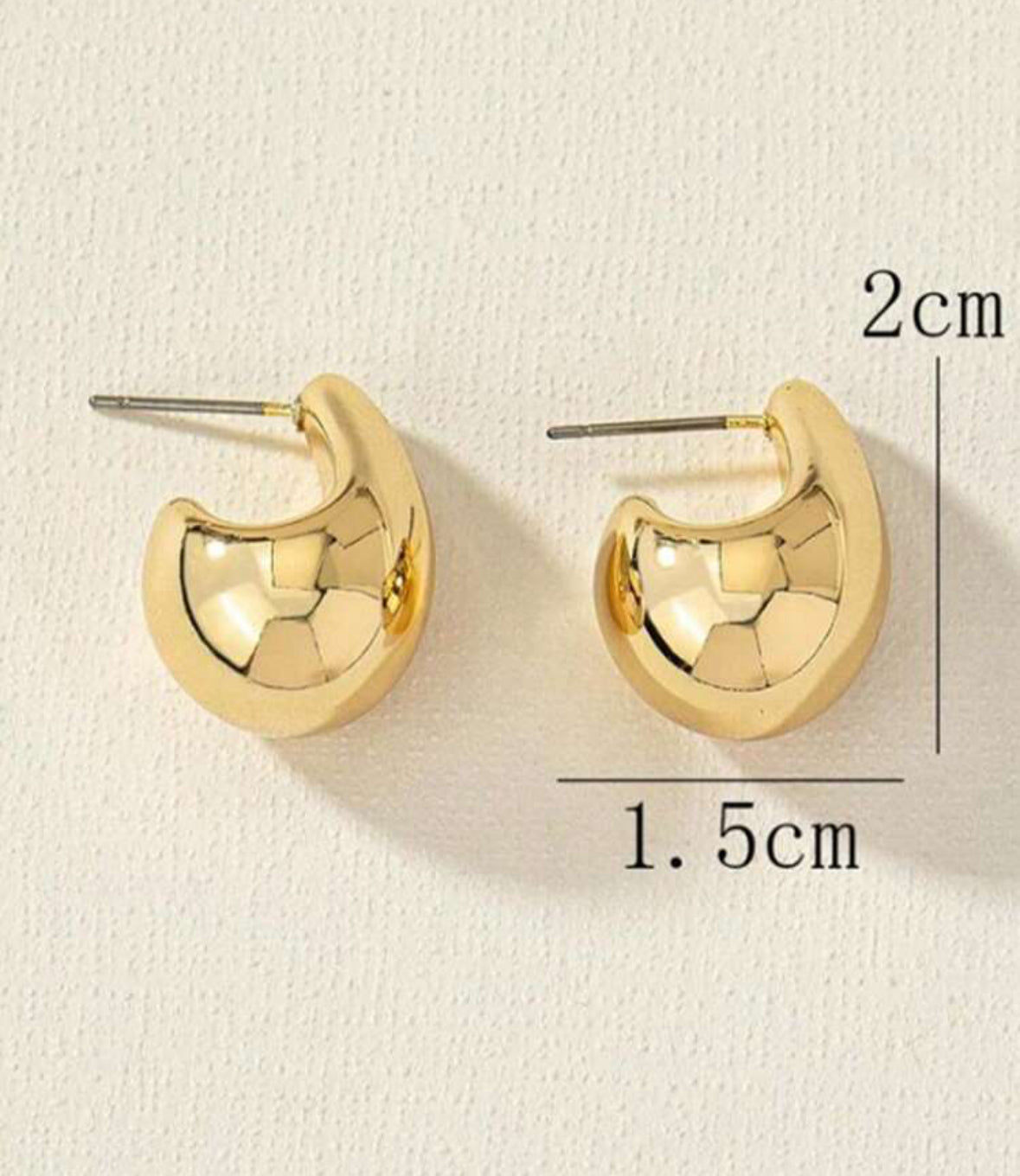Gold Teardrop Earrings for Women - S925 Sterling Silver Earrings