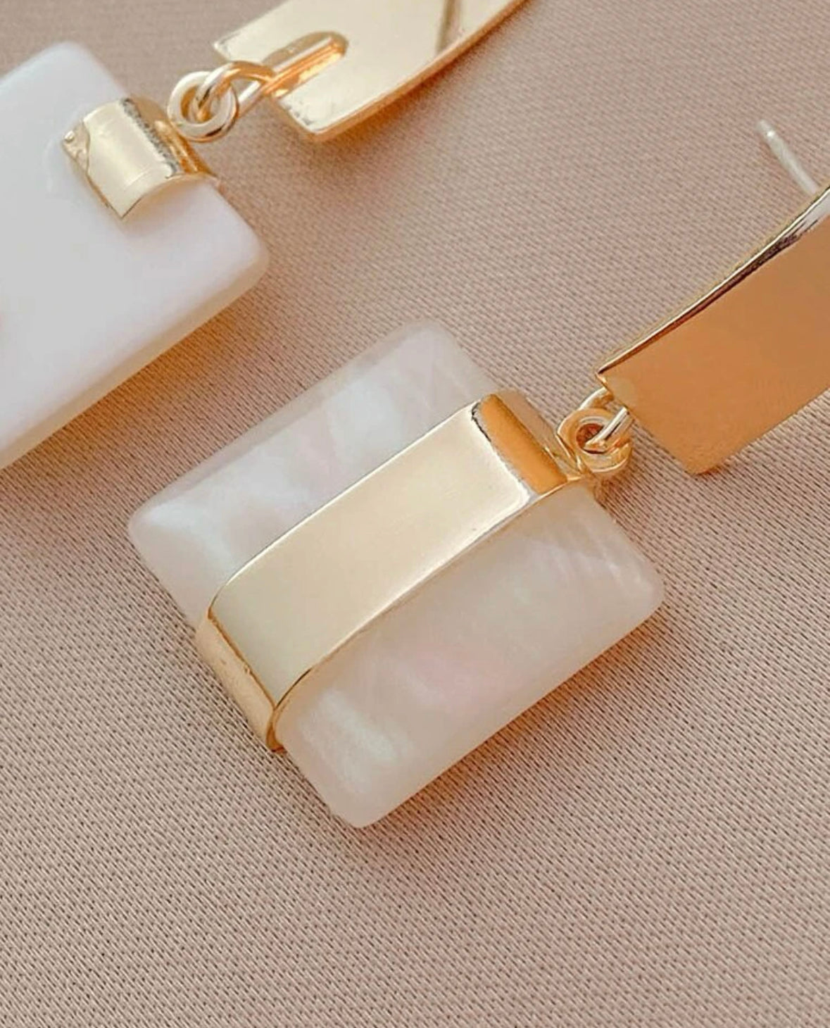 Beautiful Geometric drop earrings