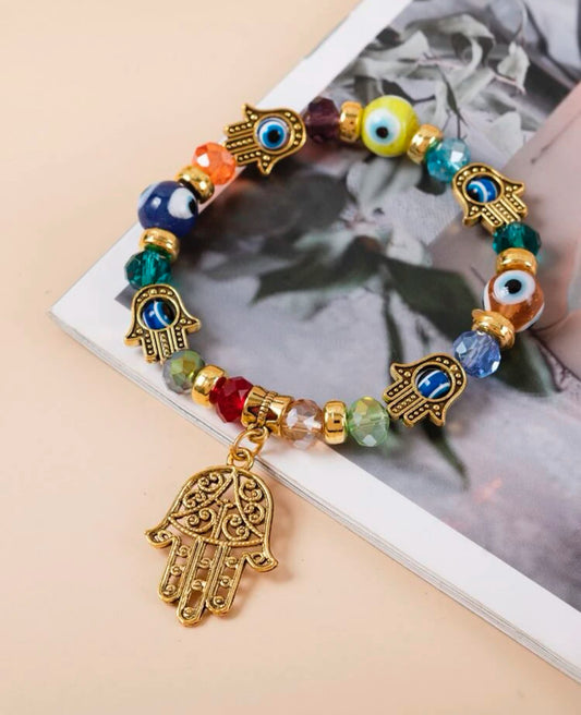 Beautiful 😻 Evil eye bracelet