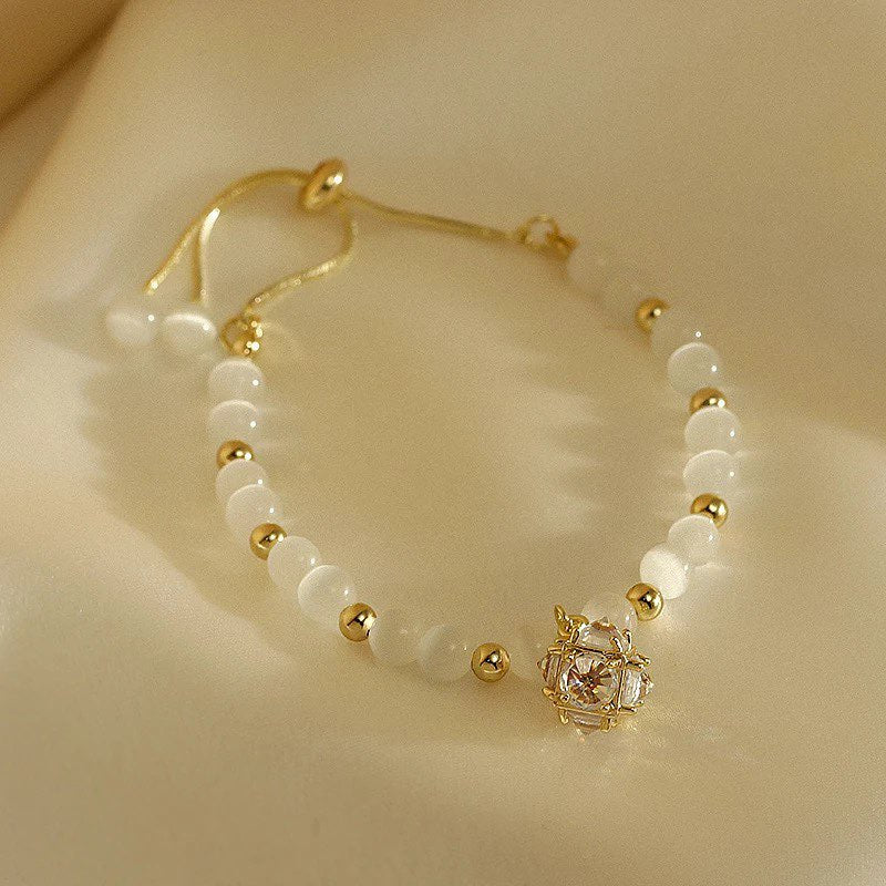 2023 New Advanced simple opals charm bracelets.