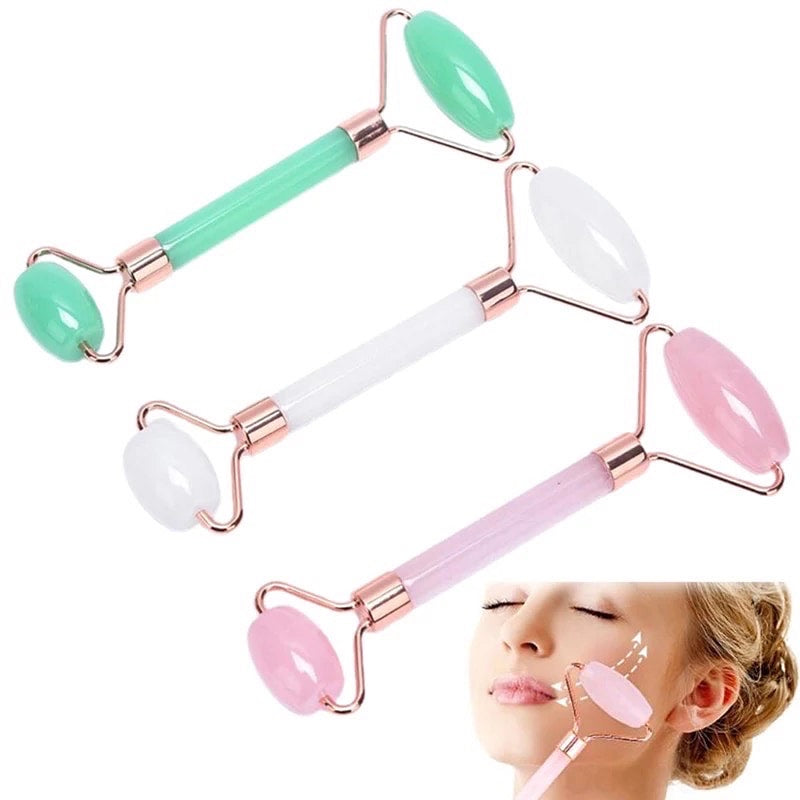 Jade Roller for face- skin care tools.