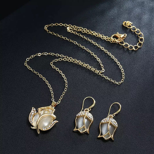 Tulips jewelry sets