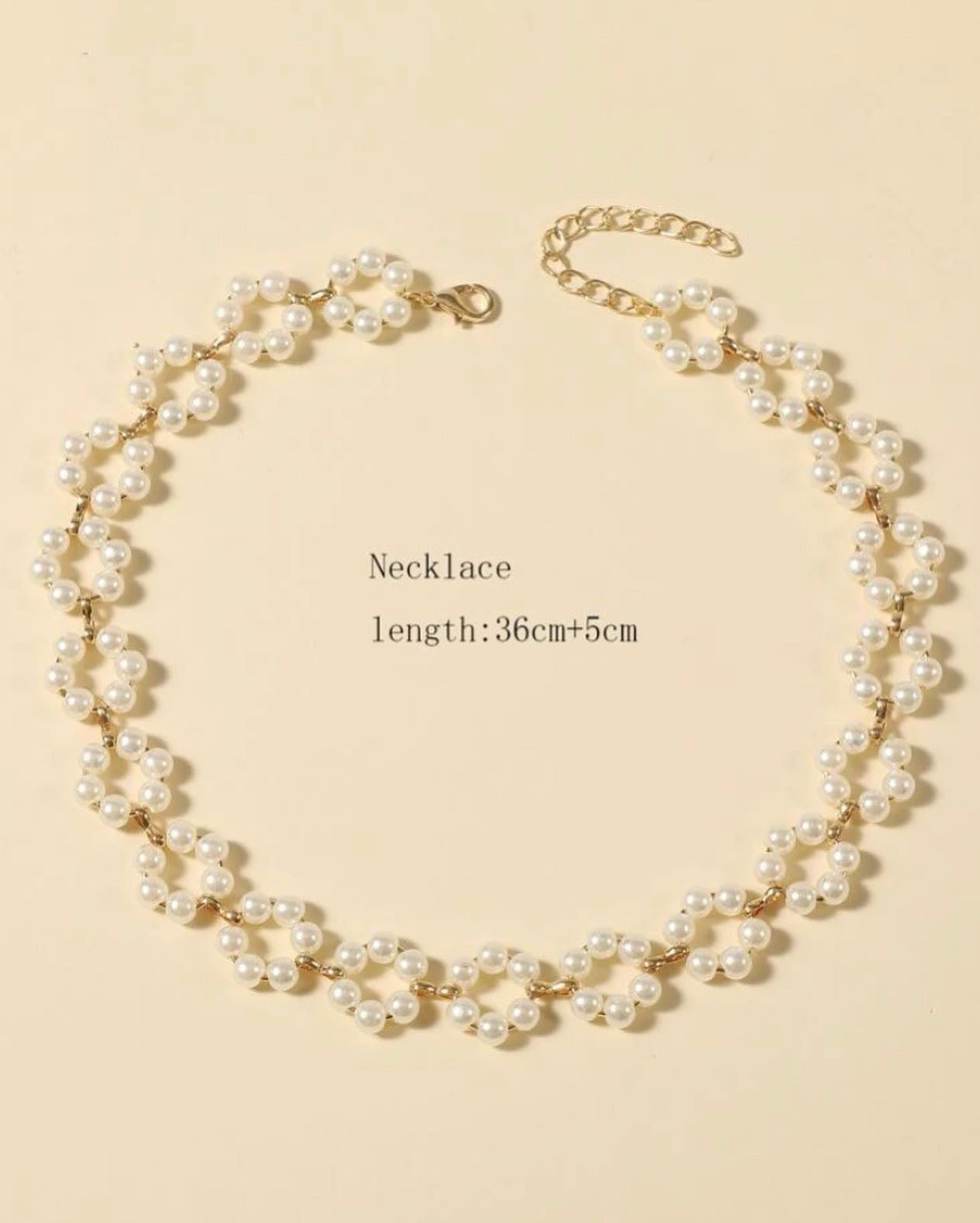 Handmade flower 🌸 necklace for women