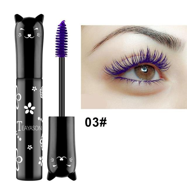 1pc Fashion White Mascara Makeup and long lasting curling