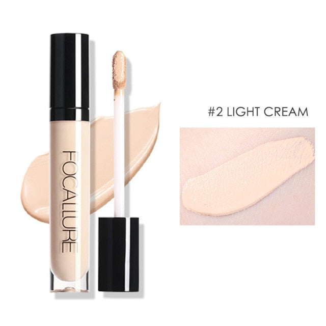 FOCALLURE Eye Concealer Base 7 Colors Full Coverage Suit for all type of skin.