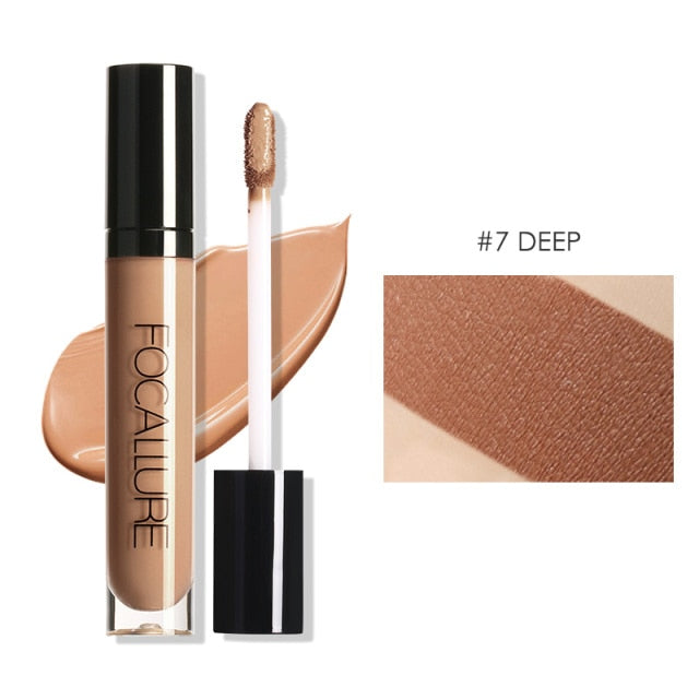 FOCALLURE Eye Concealer Base 7 Colors Full Coverage Suit for all type of skin.