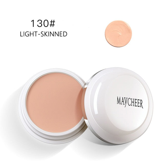 Concealer Foundation Cream Waterproof Long Lasting Deep Complexion Dark Circles.